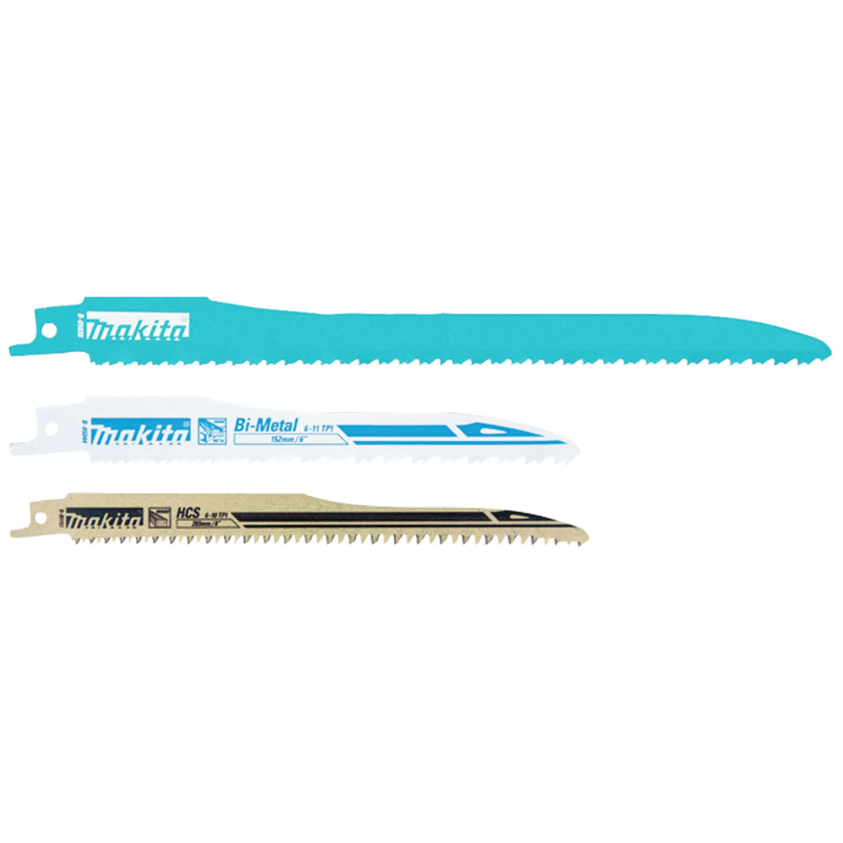 Set 3 lame Makita B-13677