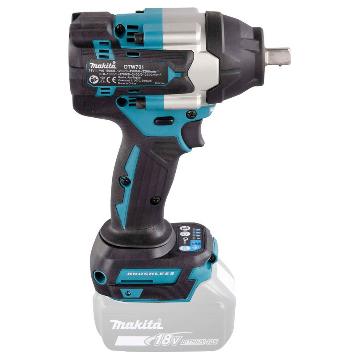 DTW701Z - Chiave a impulsi Makita DTW701Z 18V - Immagine 6