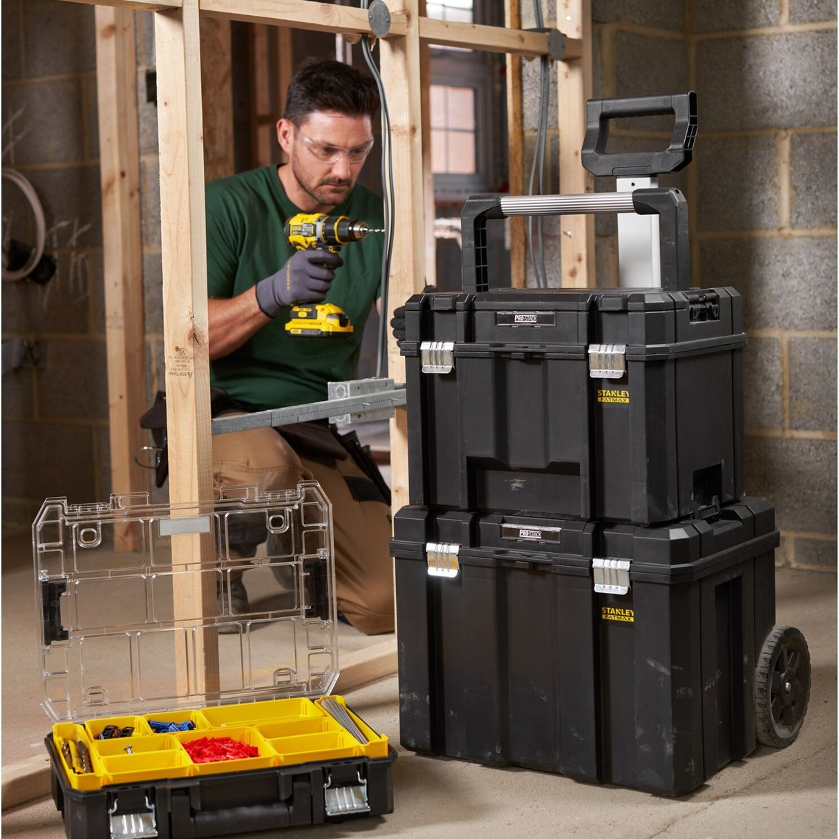 FMST1-75753 - Tool Cart Stanley FMST1-75753 PRO-STACK FATMAX - Image 4