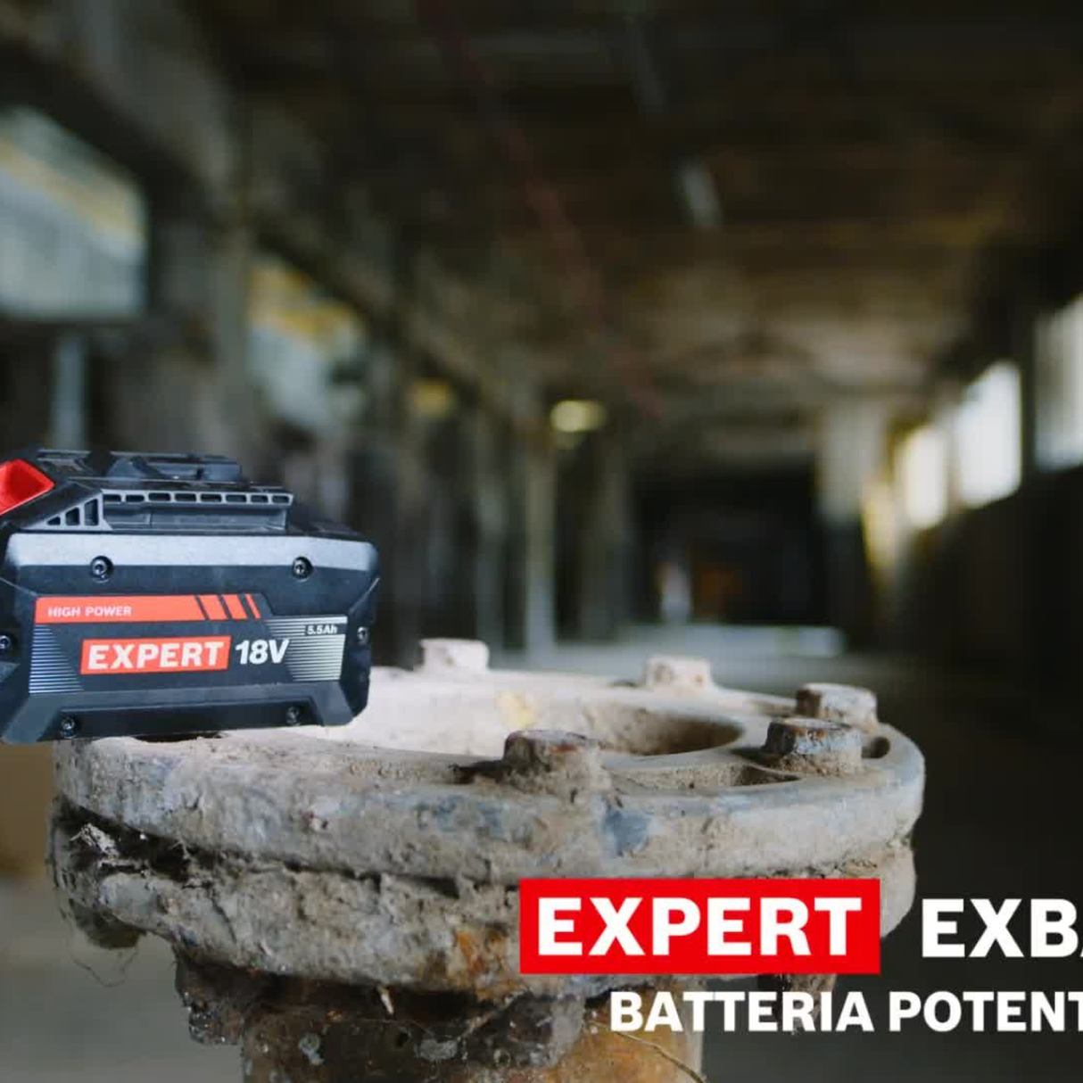 Starter Set Bosch Expert EXBA18V-55 18V 5.5Ah