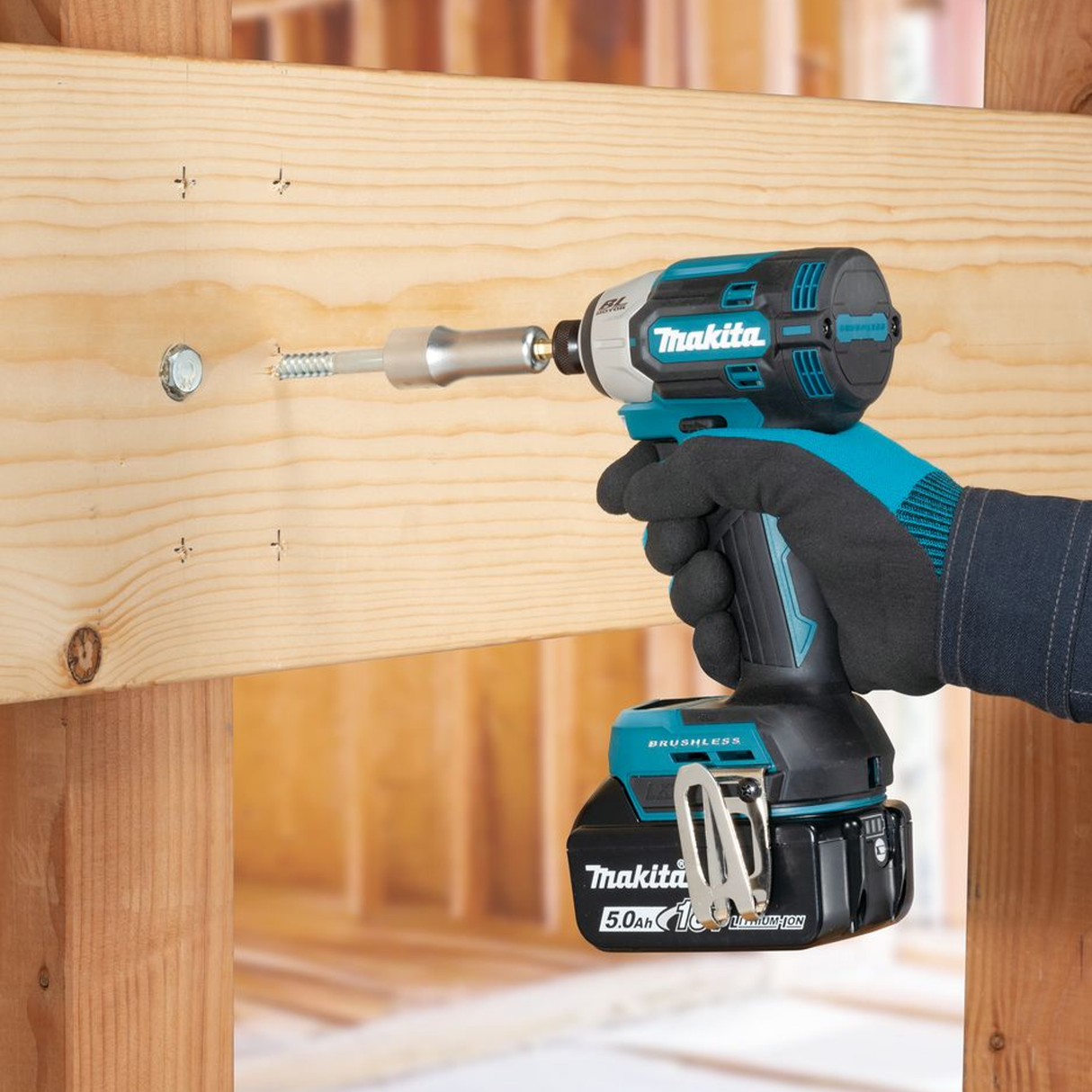 DTD201RTJ - Avvitatore a impulsi Makita DTD201RTJ 18V 5Ah - Immagine 17