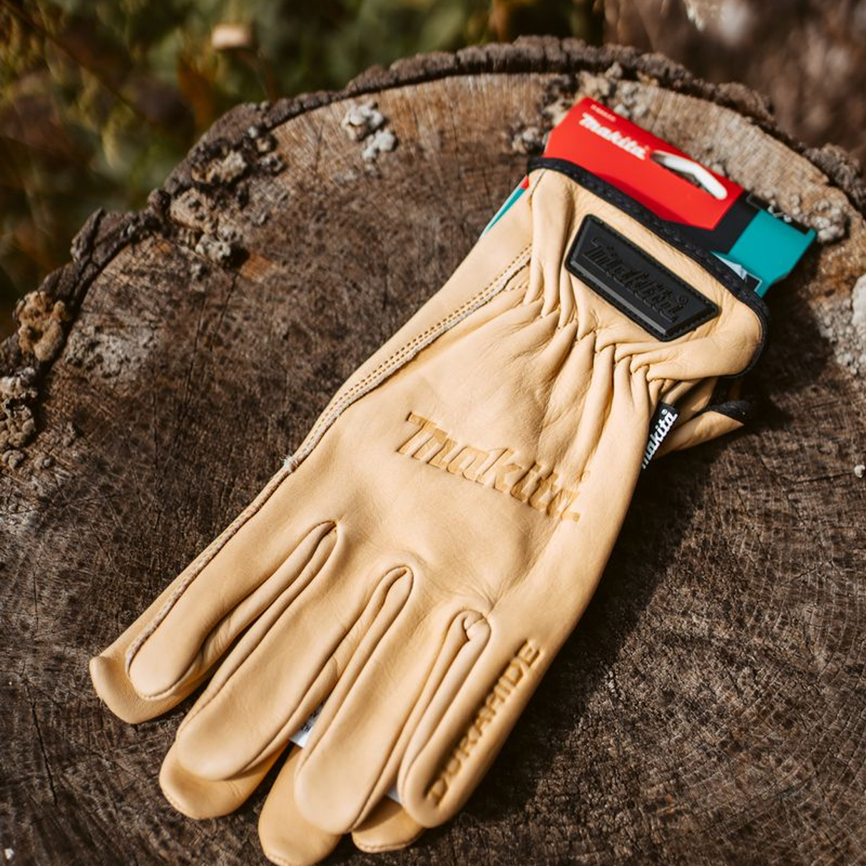 P-84632 - Work Gloves Makita P-84632 Cow Driver Leather Size L - Image 8