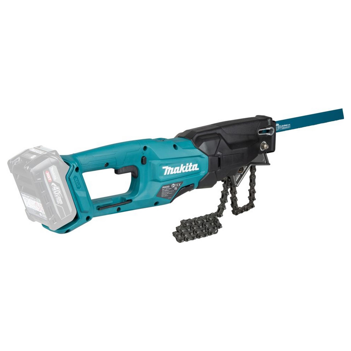 JR003GZ - Seghetto Diritto Makita JR003GZ 40V - Immagine 5