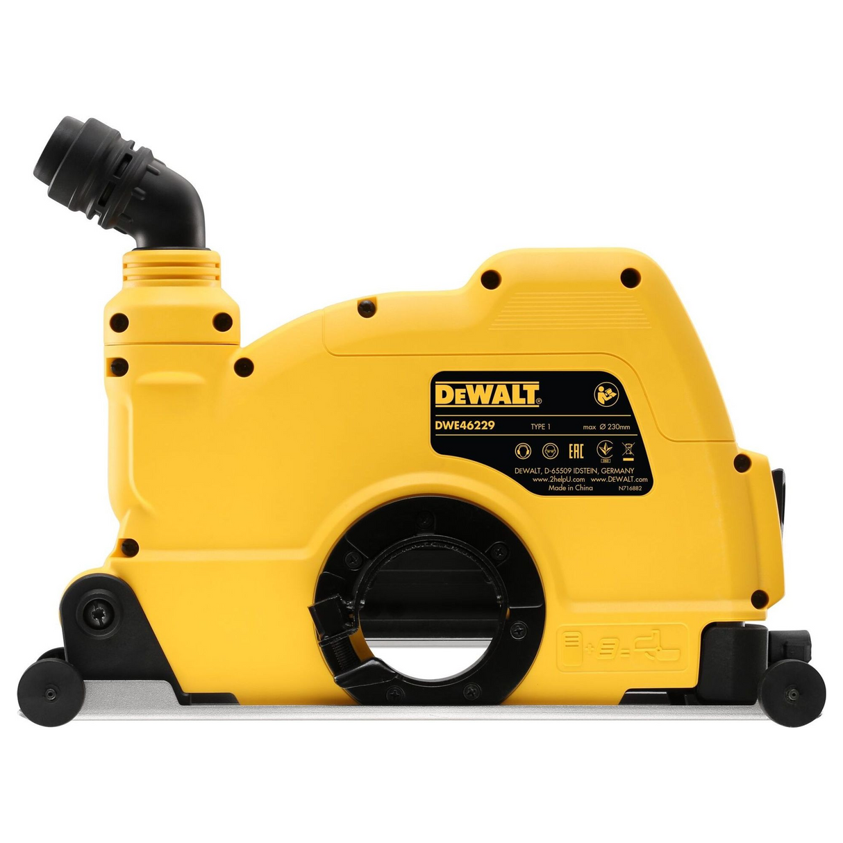 Protezione Taglio Calcestruzzo Dewalt DWE46229-XJ 230mm
