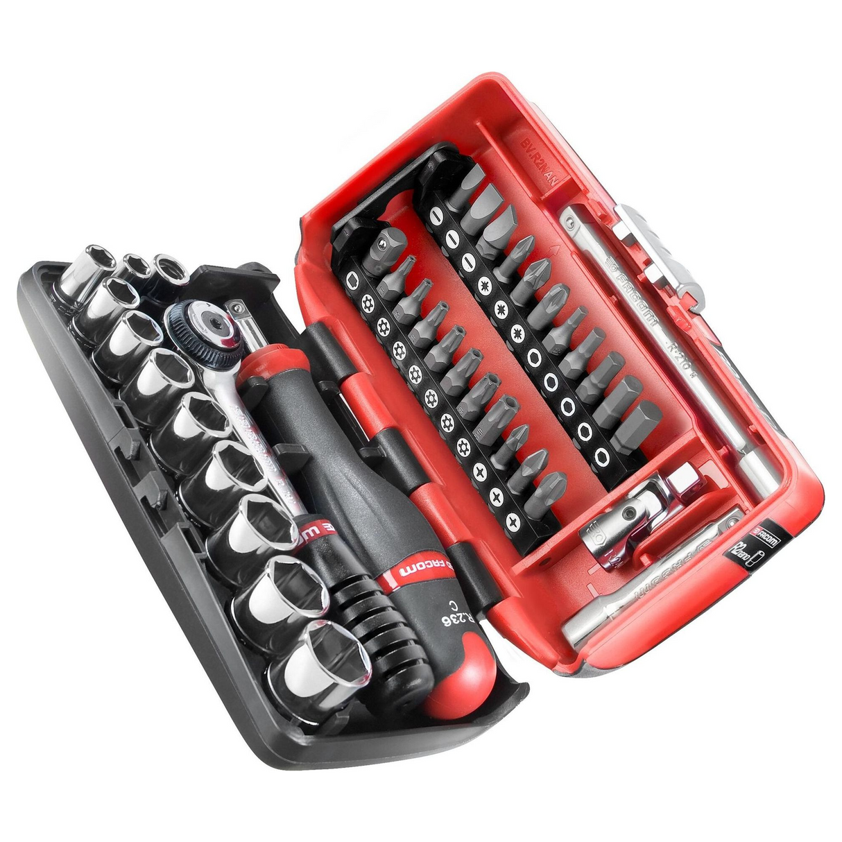Set Chiavi a Bussola Facom R2NANOPB 1/4" 38 Pezzi