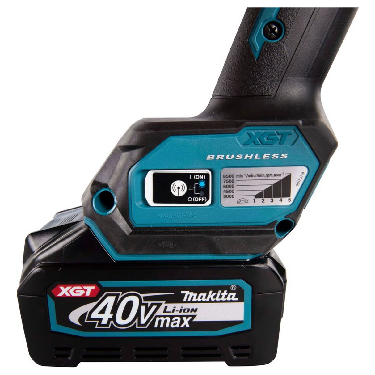 GA023GU201 - Grinder Makita GA023GU201 40V 4Ah - Image 11