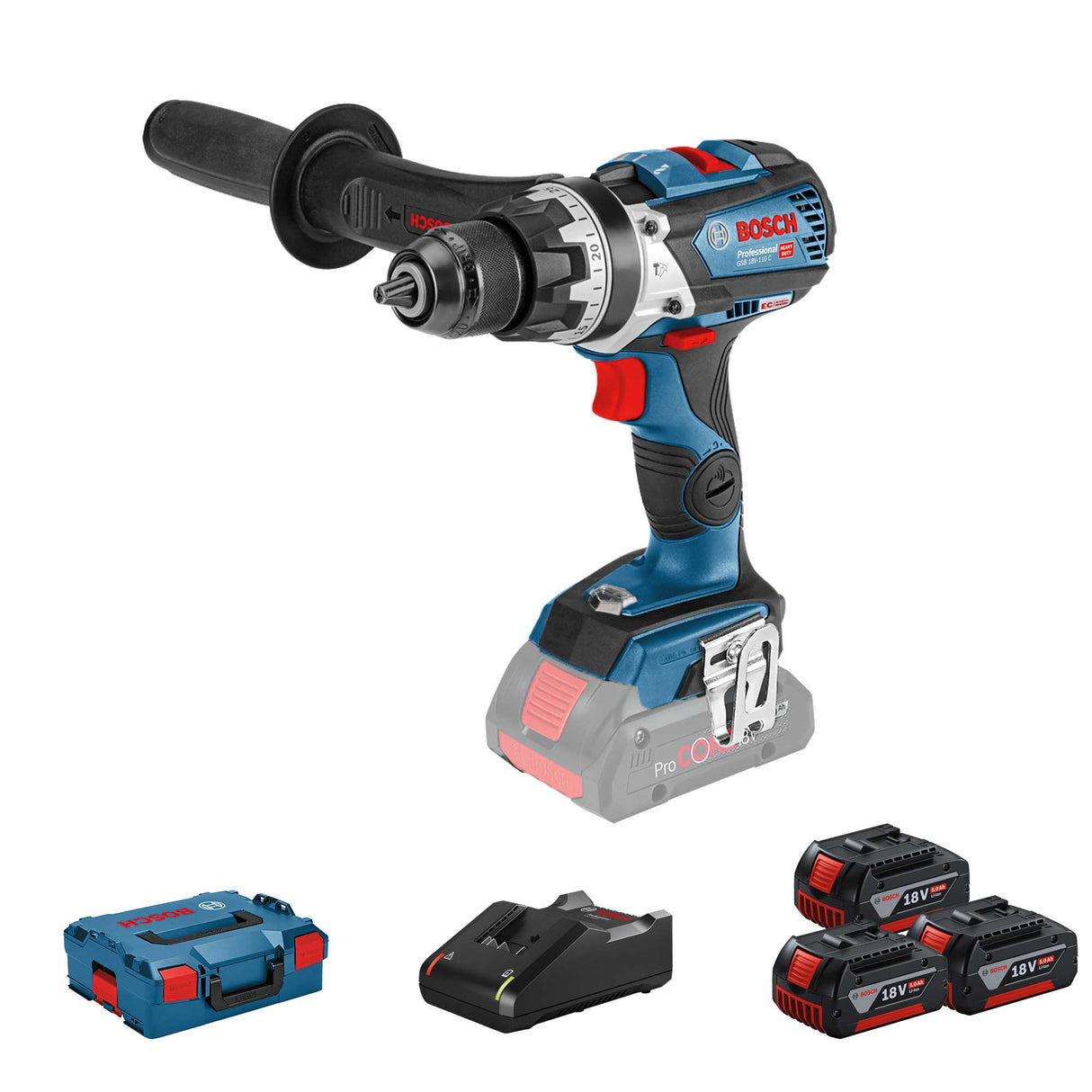 Trapano Avvitatore Bosch GSB 18V-110 C 5Ah