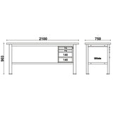 Banco da lavoro Beta C58BC-X2,1 4C