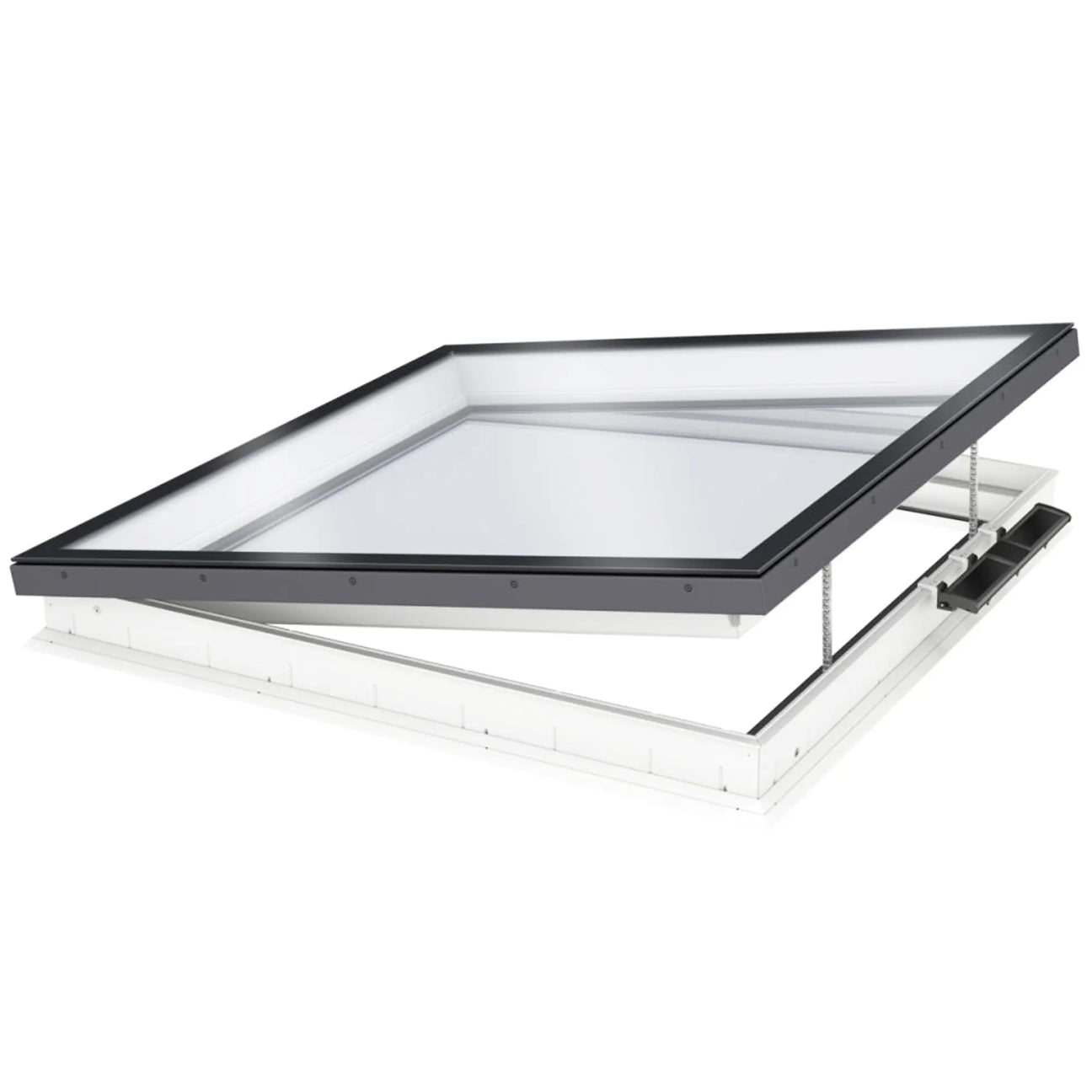 Flat roof window with flat glass Velux CVU S3X201