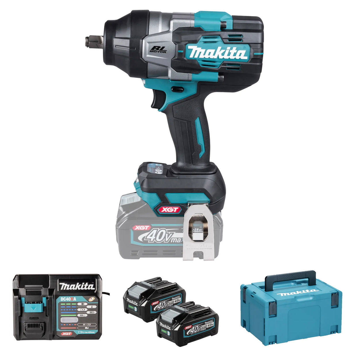 Chiave a Impulsi Makita TW002GM201 40V 4Ah