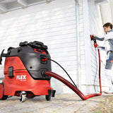 Levigatrice aspirapolvere Flex GE 6 R-EC + VCE 33 M AC Set + Carta abrasiva
