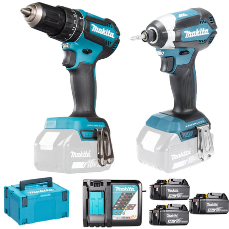 Set Elettroutensili Makita DLX2283JX1 18V 3Ah