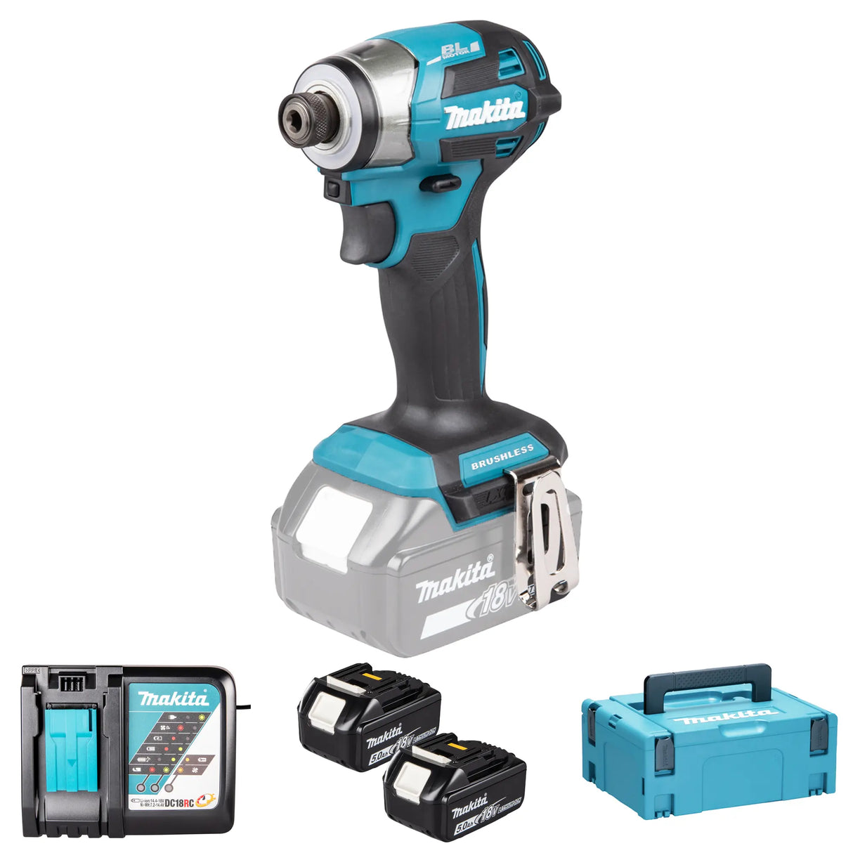 Avvitatore a Impulsi Makita DTD173RTJ 18V 5Ah