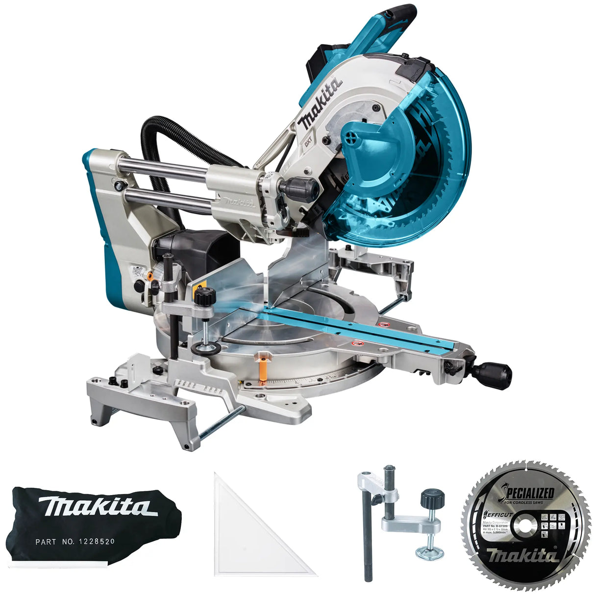 Set Troncatrice Makita LS1219L con banco DEBWST06