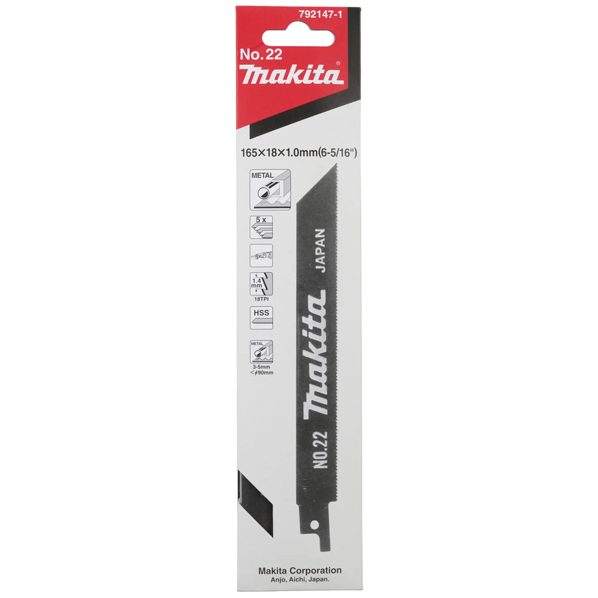 Lama per seghetti dritti Makita 792147-1