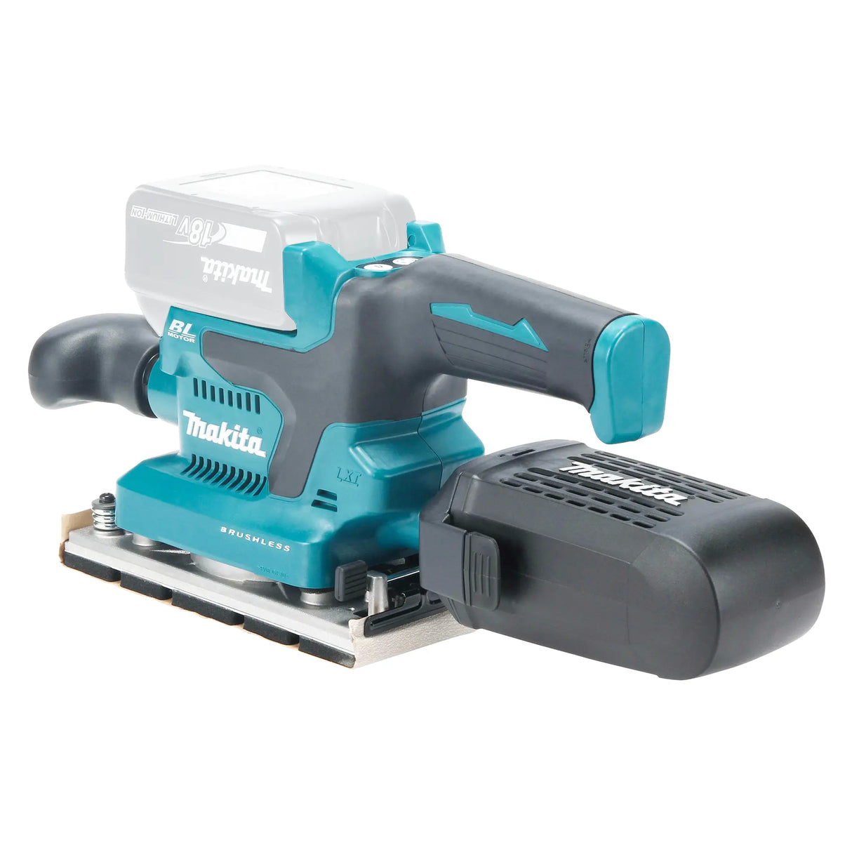 Levigatrice orbitale Makita DBO382ZJ 18V