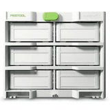Toolbox Festool Systainer³ Rack SYS3-RK/6 M 337-Set