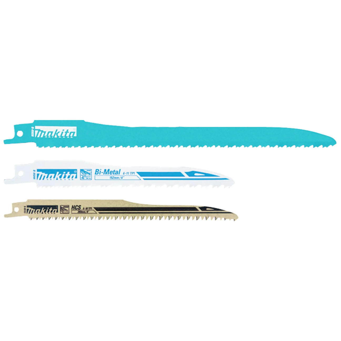 Set 3 lame Makita B-13677