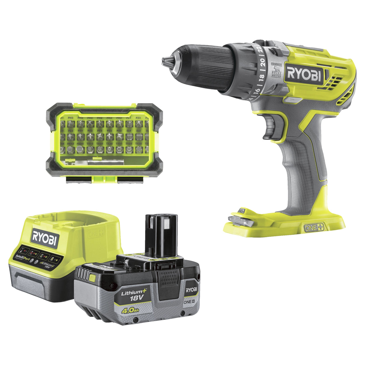 Avvitatore a Percussione Ryobi R18PD3-140SA