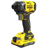 Avvitatore a Impulsi Stanley SFMCF820D2K-QW 20V 2Ah