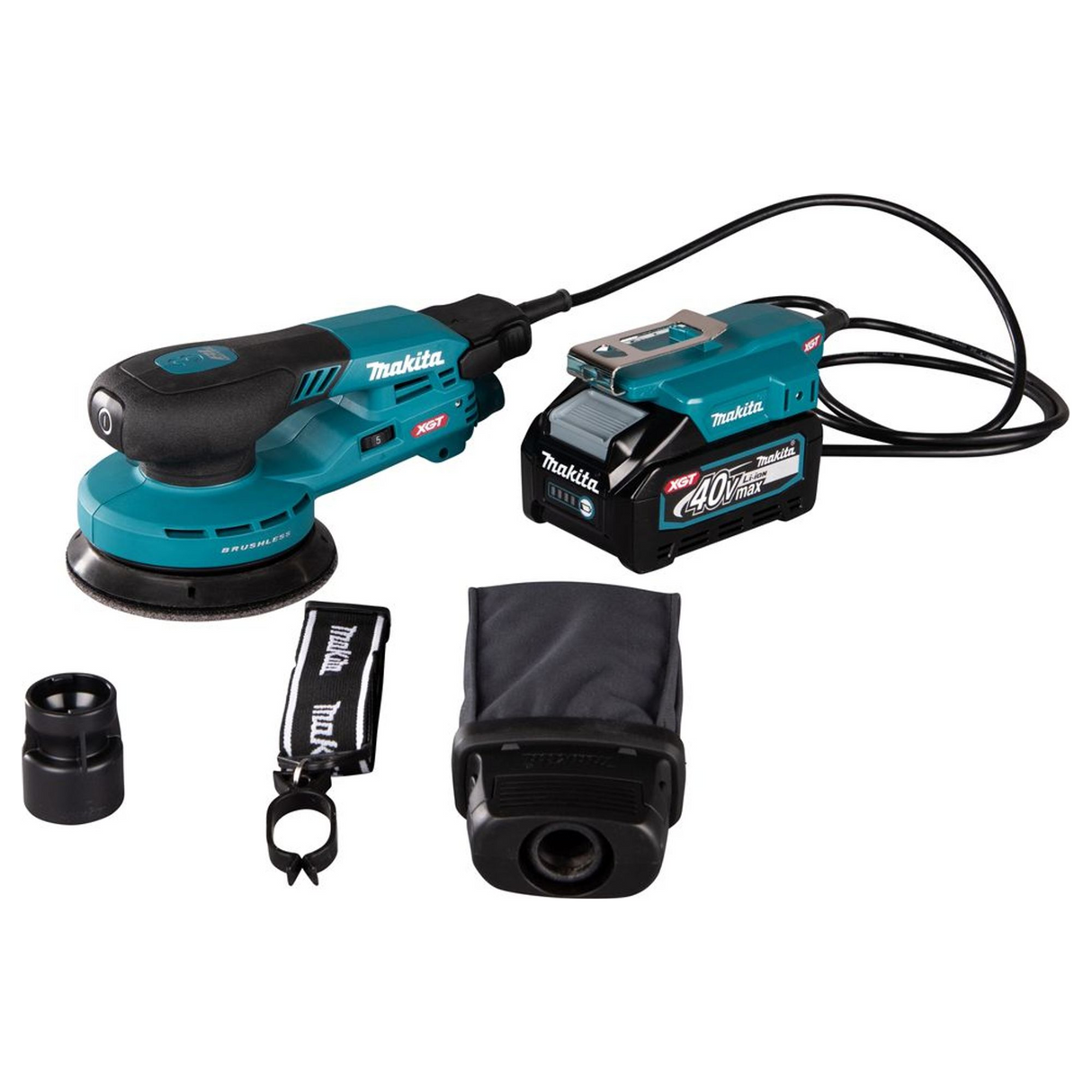 BO003CGZ - Levigatrice Rotorbitale Makita BO003CGZ 40V - Immagine 18