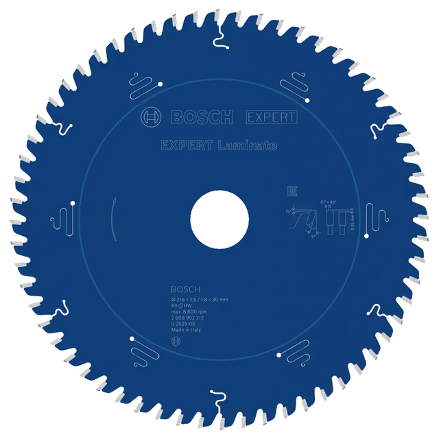 Lama Circolare Bosch Expert Laminate per Laminato