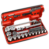 S.161DBOX1PB - Socket Wrench Set Facom S.161DBOX1PB 1/2" 21 Pieces