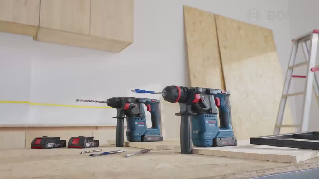 Hammer Drill Bosch GBH 18V-18 X PRO 18V 2Ah