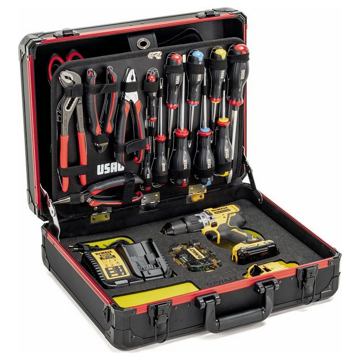 Valigia con Assortimento per Manutenzione Usag 002 MAUD 65 pz