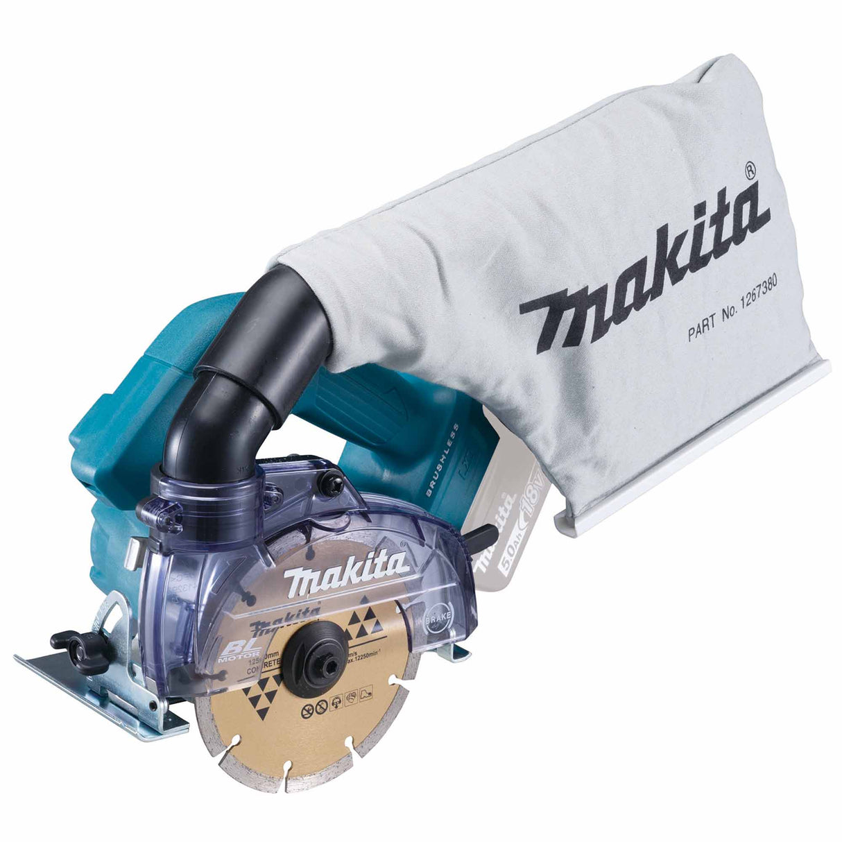 Sega Diamantata Makita DCC500ZJ 18V
