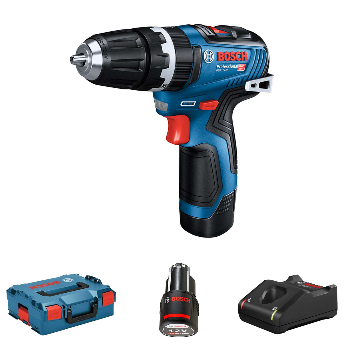 Trapano Avvitatore Bosch GSB 12V-35 3Ah